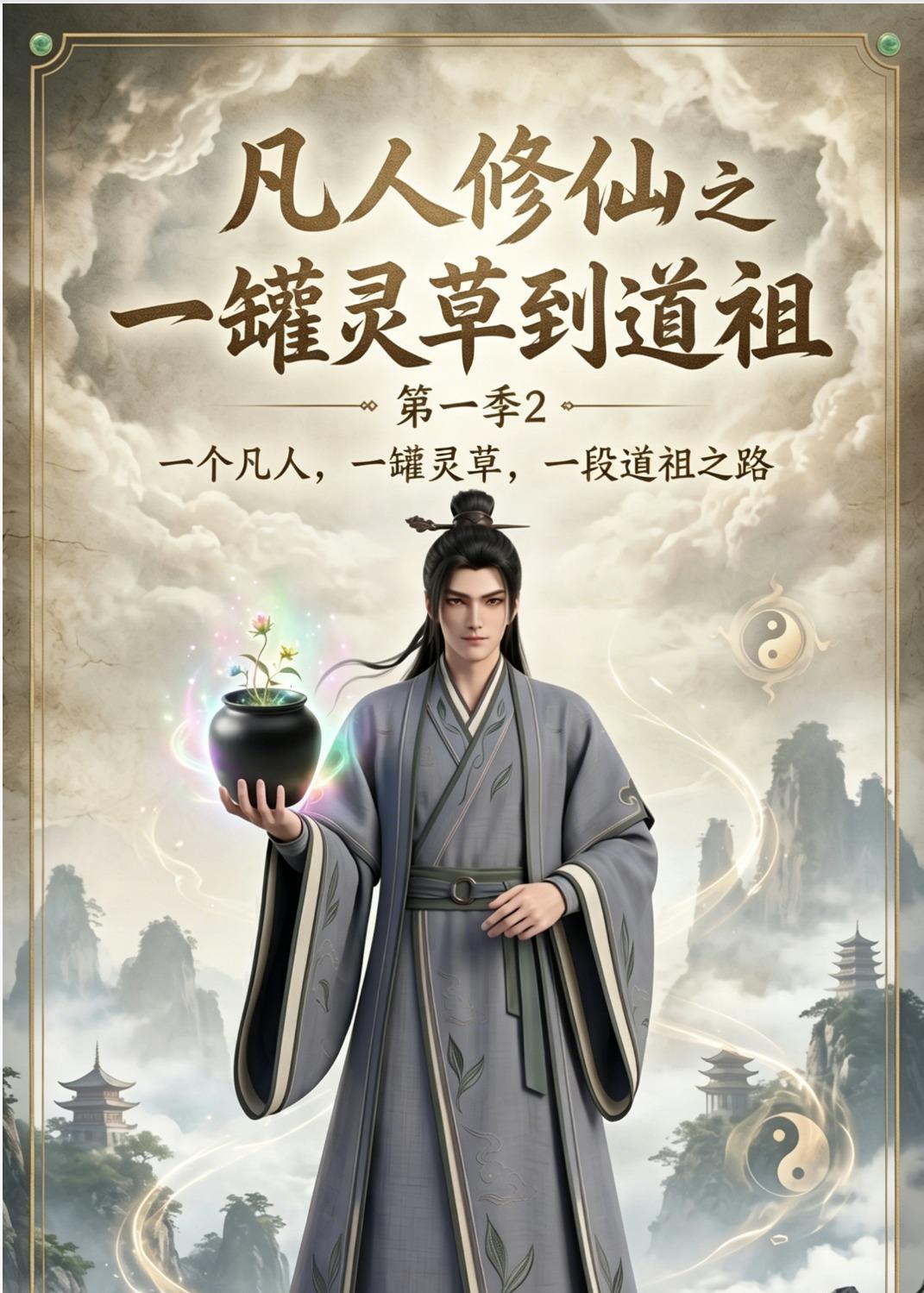 凡人修仙之一罐灵草到道祖第二季海报