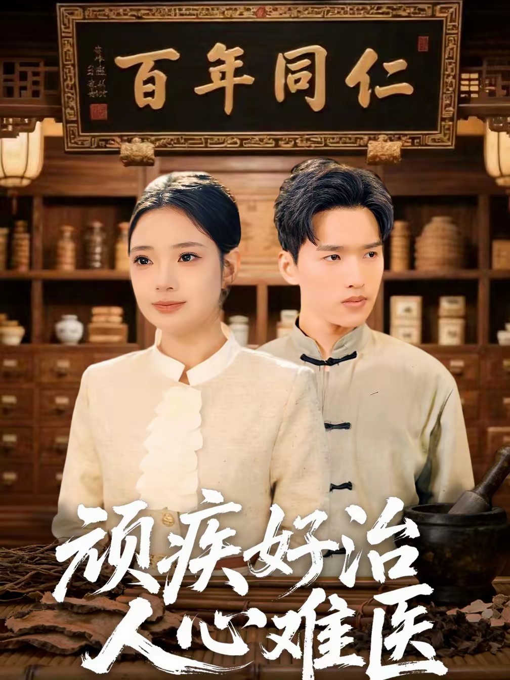 顽疾好治，人心难医海报