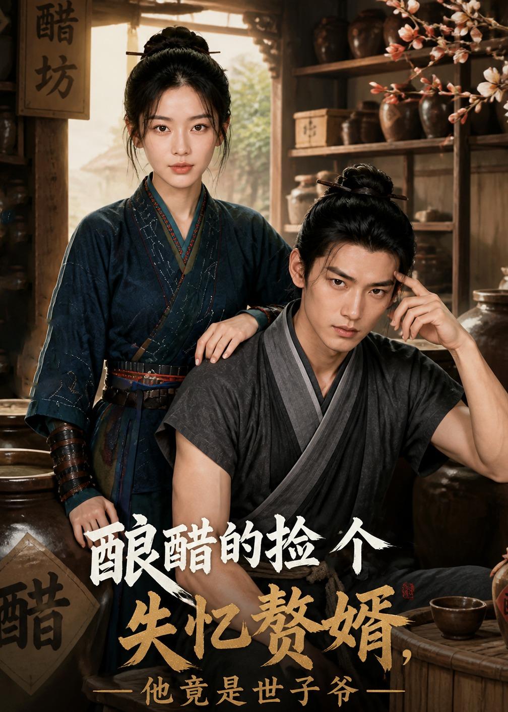 酿醋的捡个失忆赘婿，他竟是世子爷海报