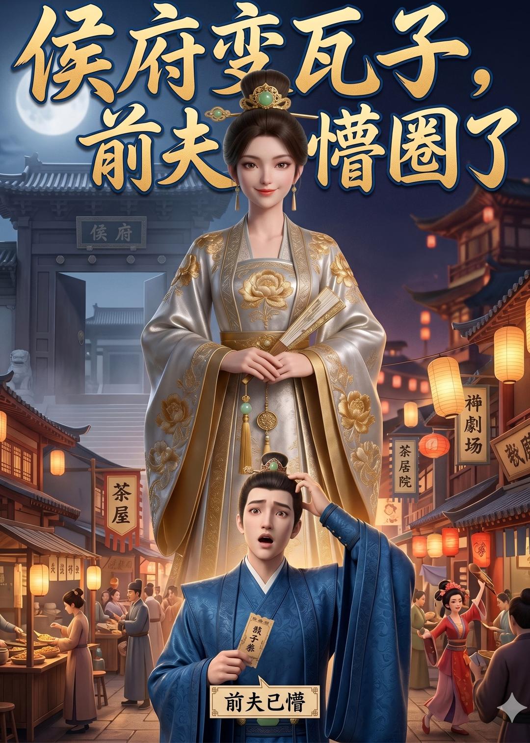 侯府变瓦子，前夫懵圈了海报