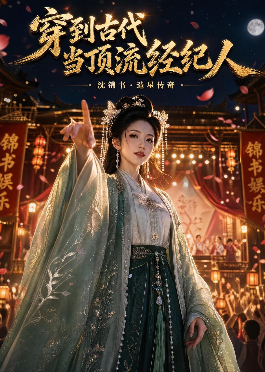 穿到古代当顶流经纪人海报