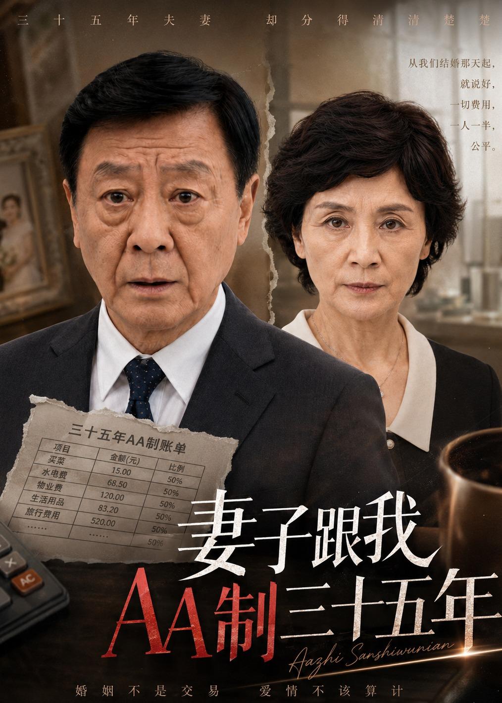 妻子跟我AA制三十五年海报