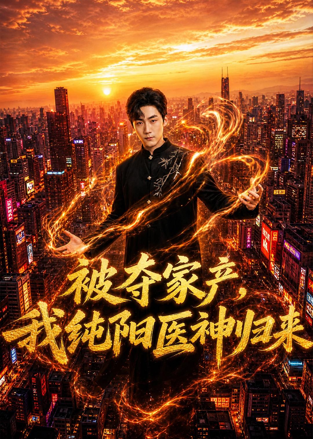 被夺家产，我纯阳医神归来海报