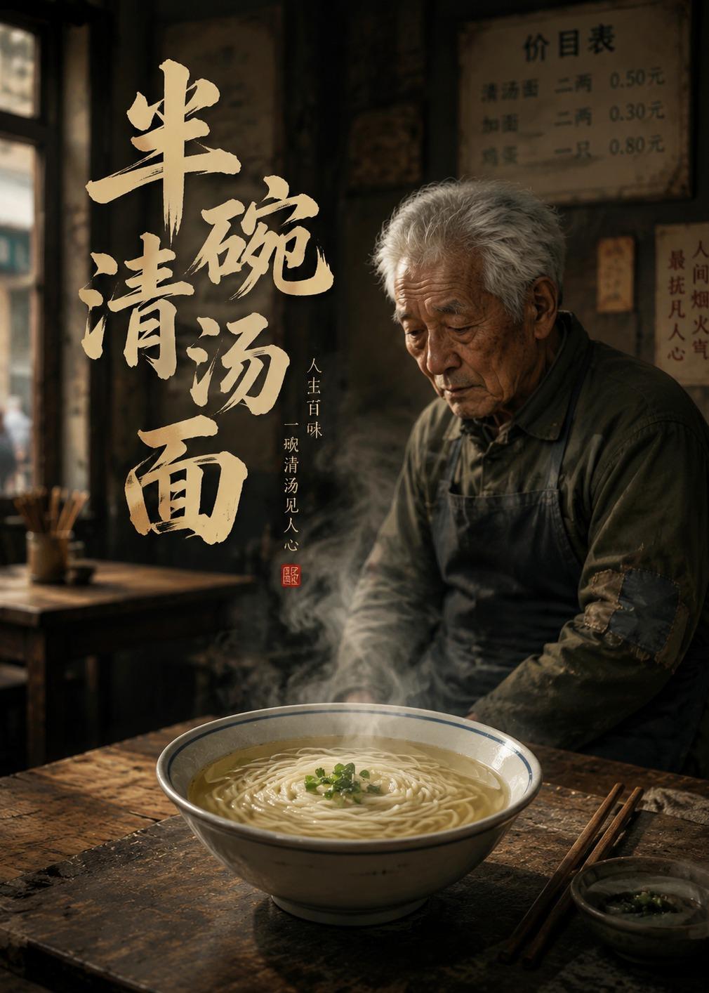 半碗清汤面海报