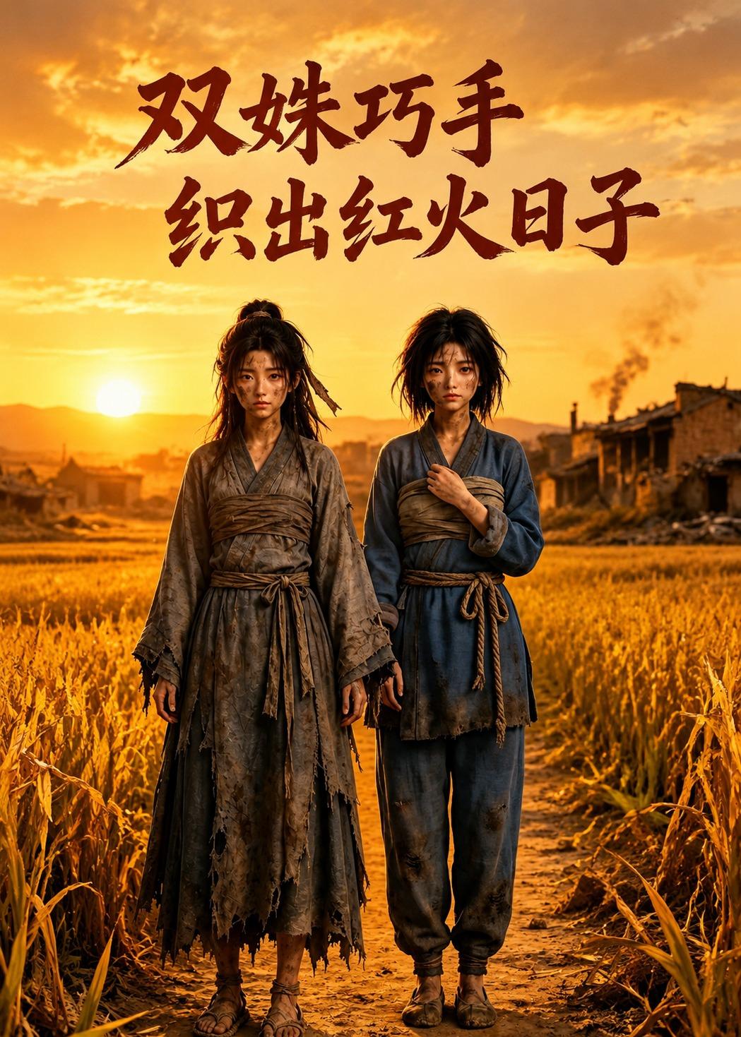 双姝巧手织出红火日子海报