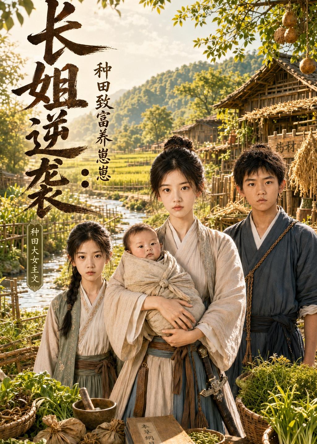 长姐逆袭：种田致富养崽崽海报