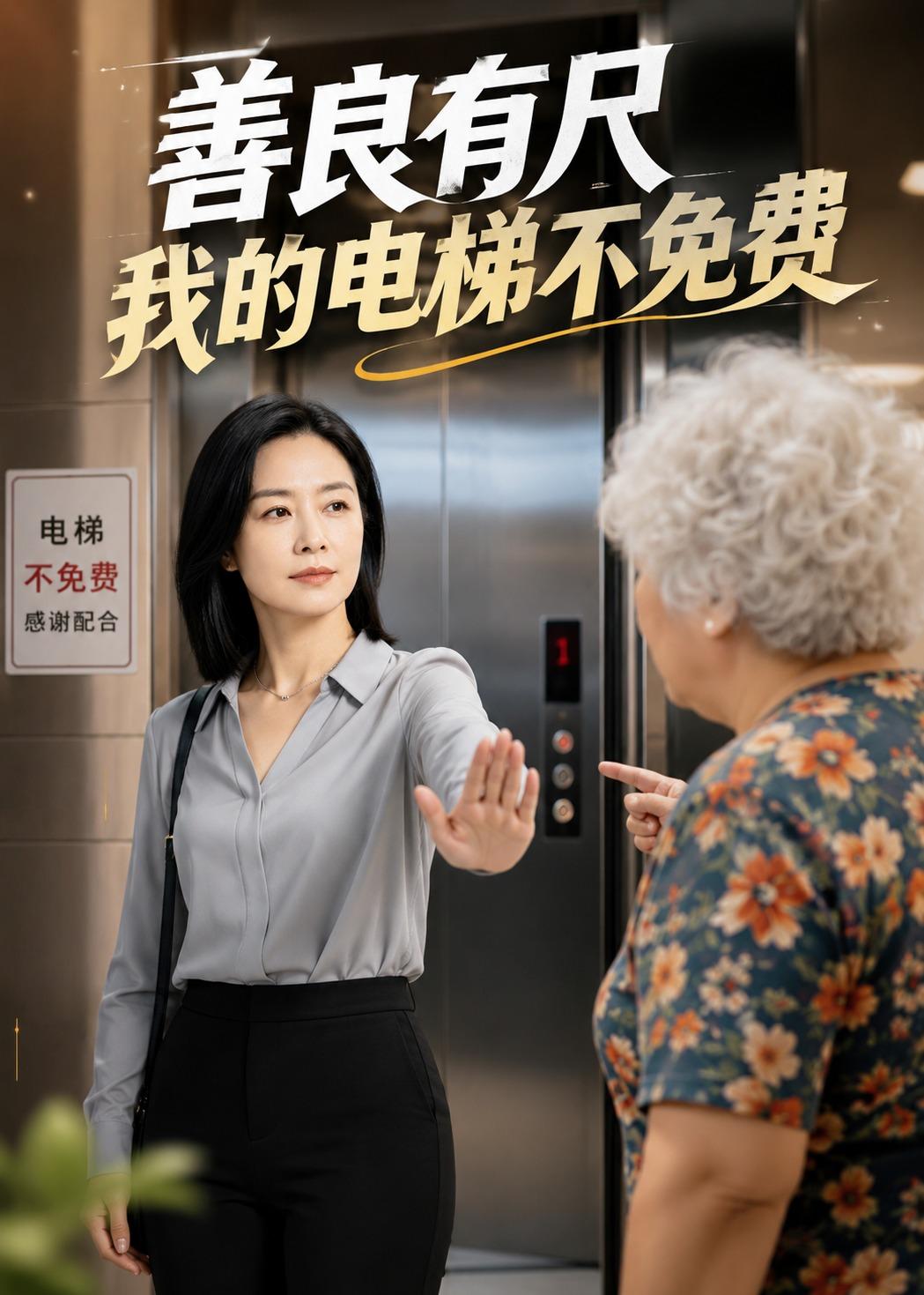 善良有尺，我的电梯不免费海报