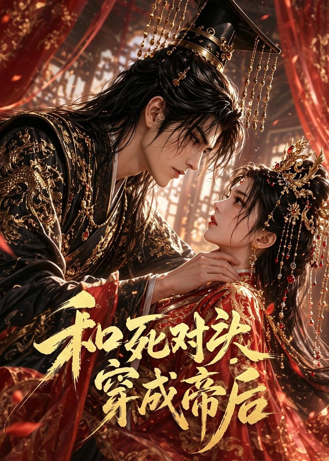 和死对头穿成帝后海报