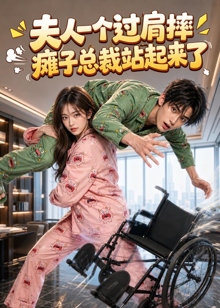 夫人一个过肩摔，瘫子总裁站起来了海报