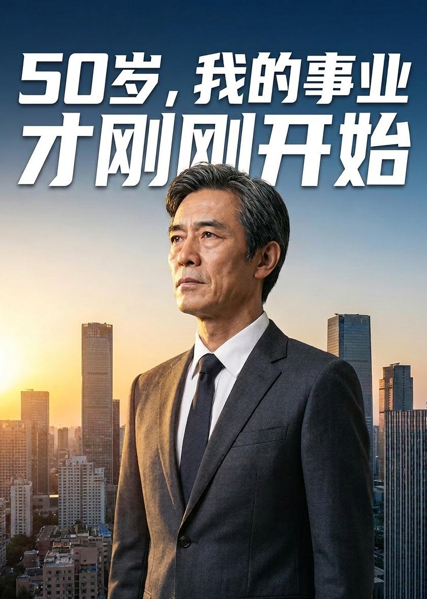 50岁，我的事业才刚刚开始海报