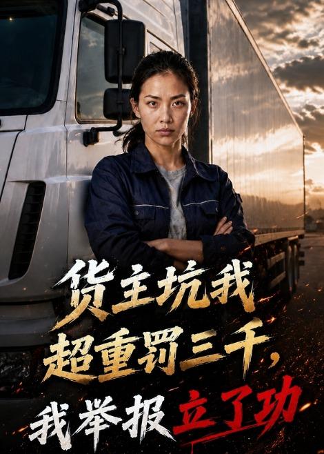 货主坑我超重罚三千，我举报立了功海报