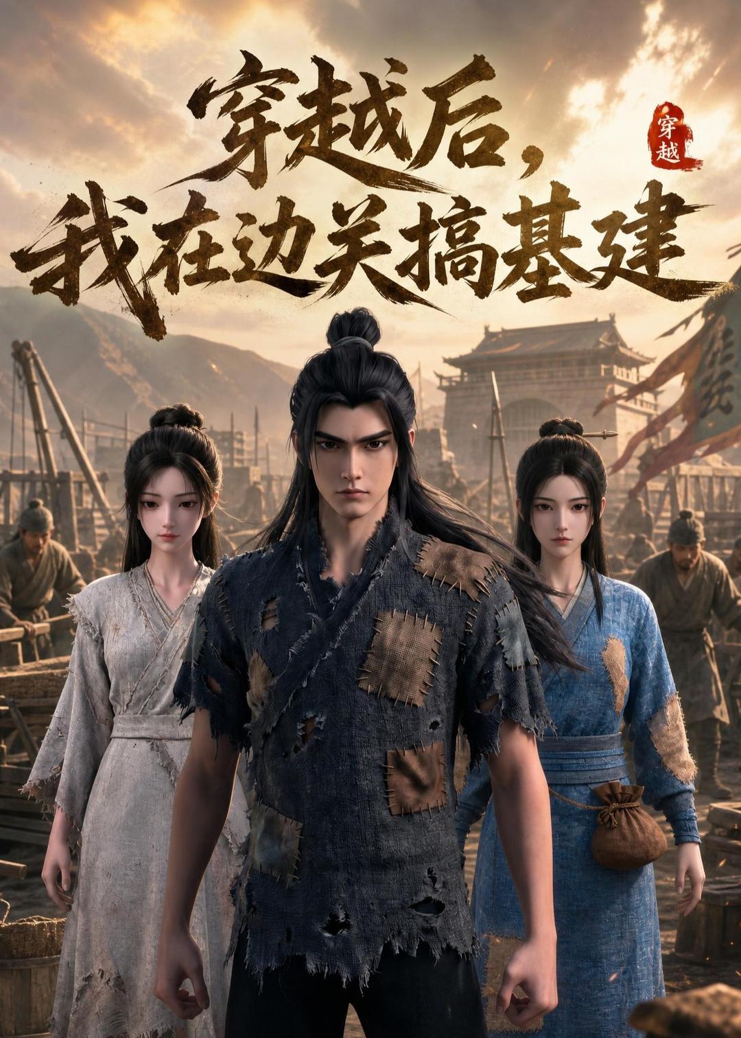 穿越后，我在边关搞基建海报