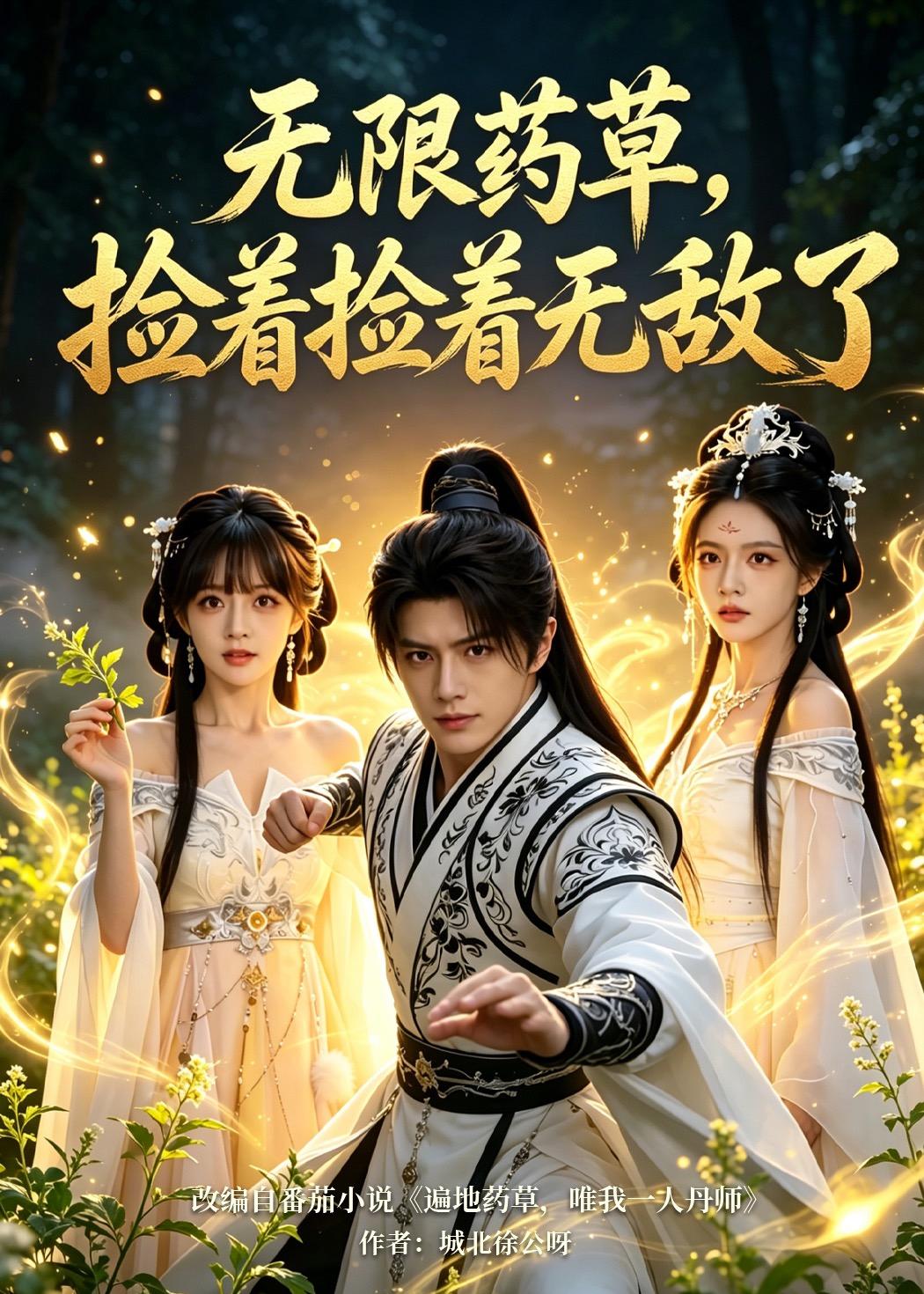 无限药草：捡着捡着无敌了海报