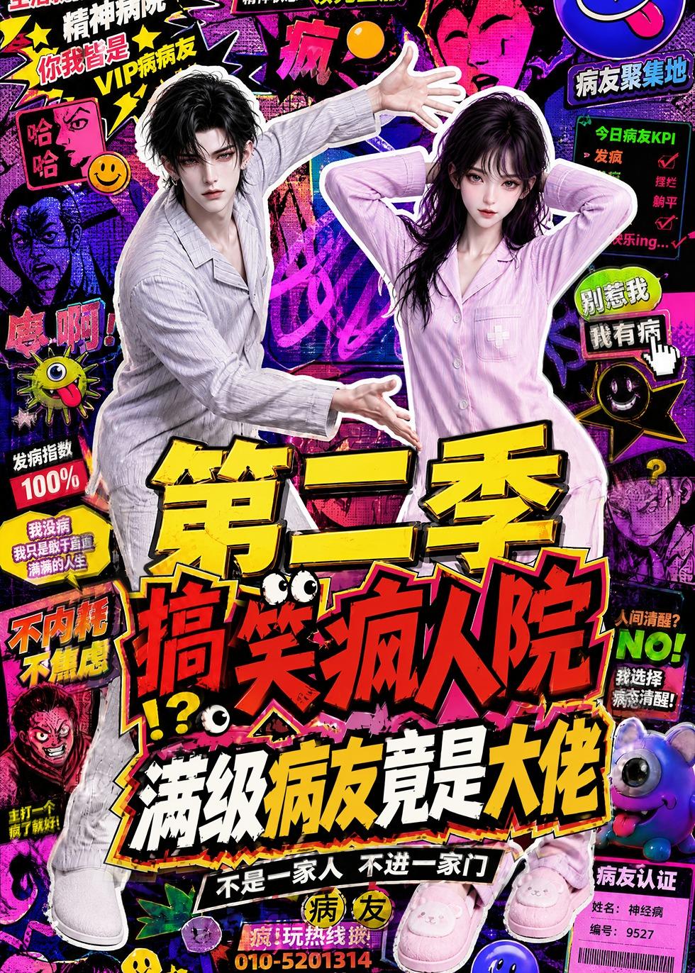 搞笑疯人院：满级病友竟是大佬第二季海报