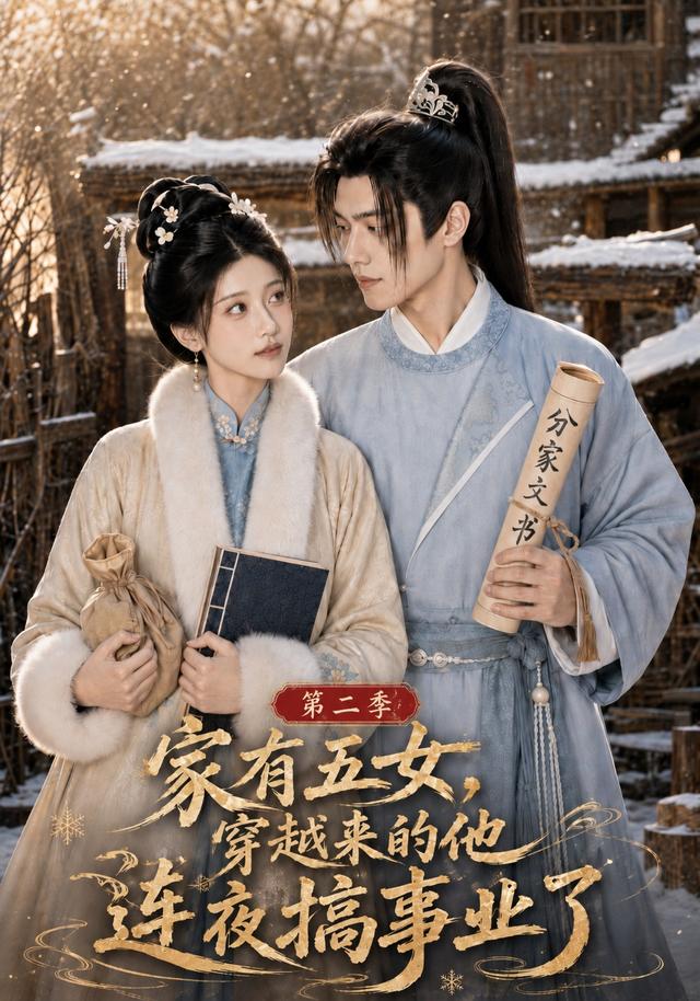 家有五女，穿越来的他连夜搞事业了第二季海报