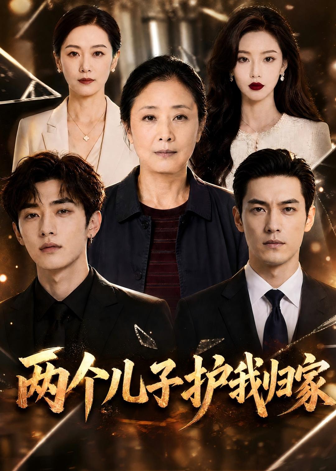 两个儿子护我归家海报