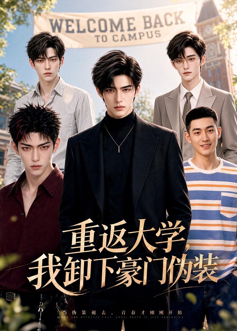 重返大学，我卸下豪门伪装海报