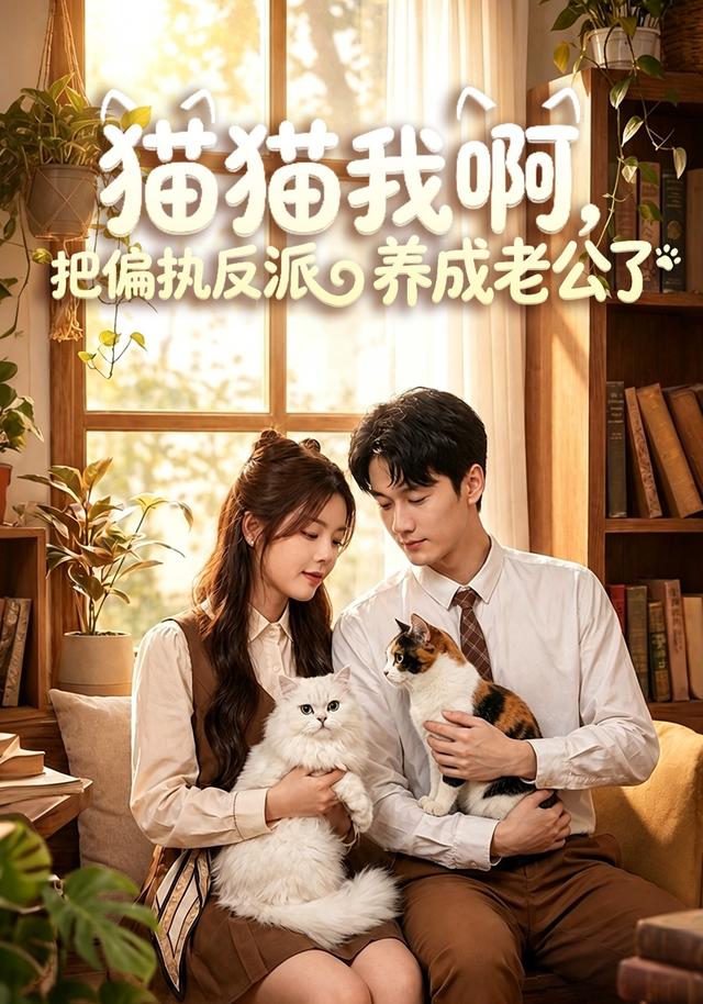 猫猫我啊，把偏执反派养成老公了海报
